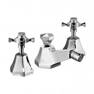 Cubist Bidet Mixer Pop Up Waste