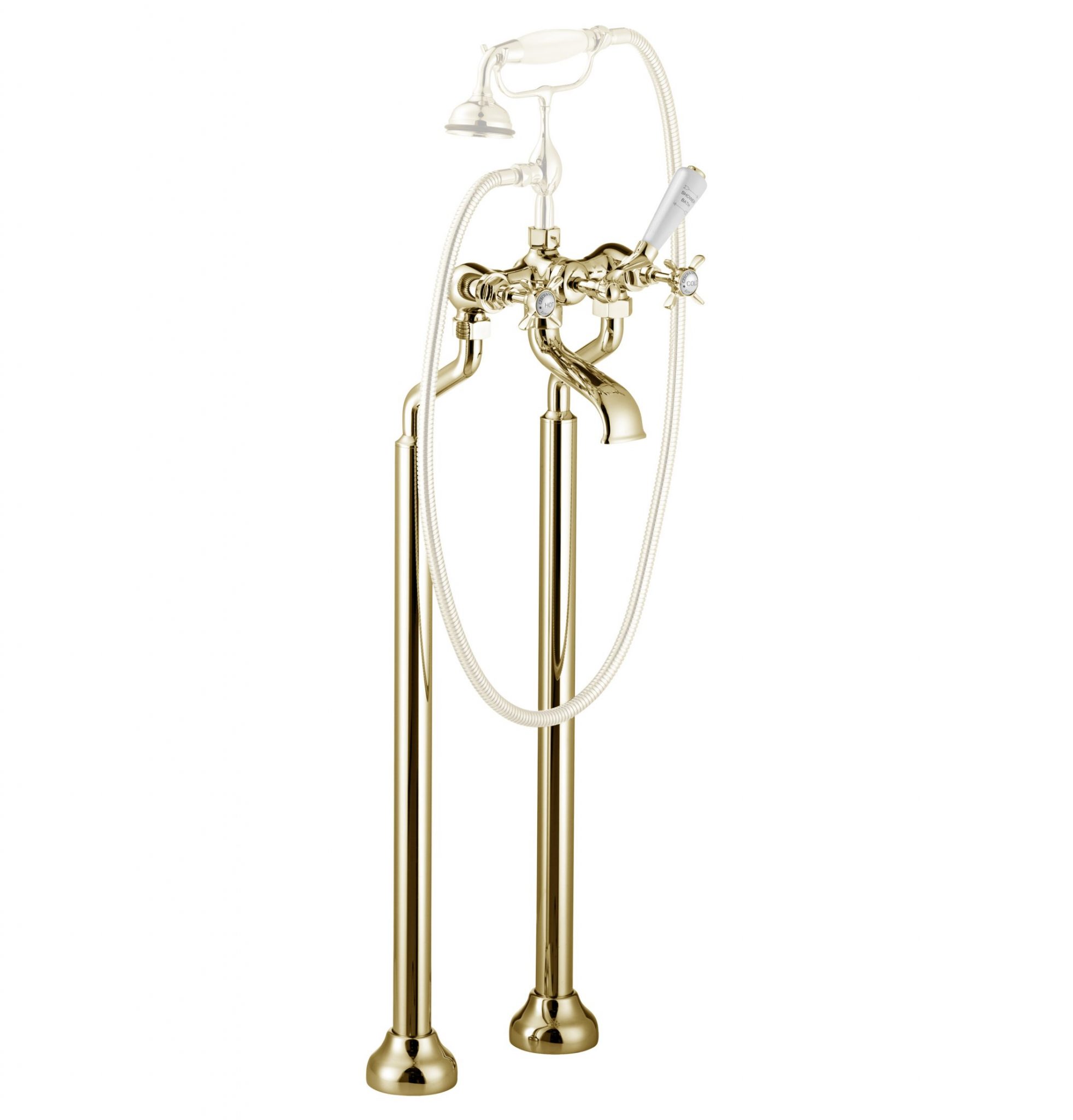 Edwardian Freestanding Bath Mixer - Image 2