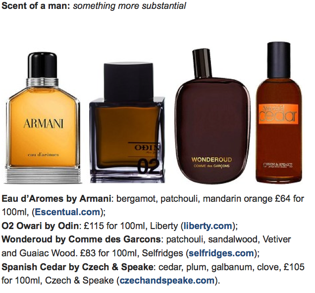 The Telegraph, Top 10 The smell of summer Spanish Cedar - C&S Fragrance
