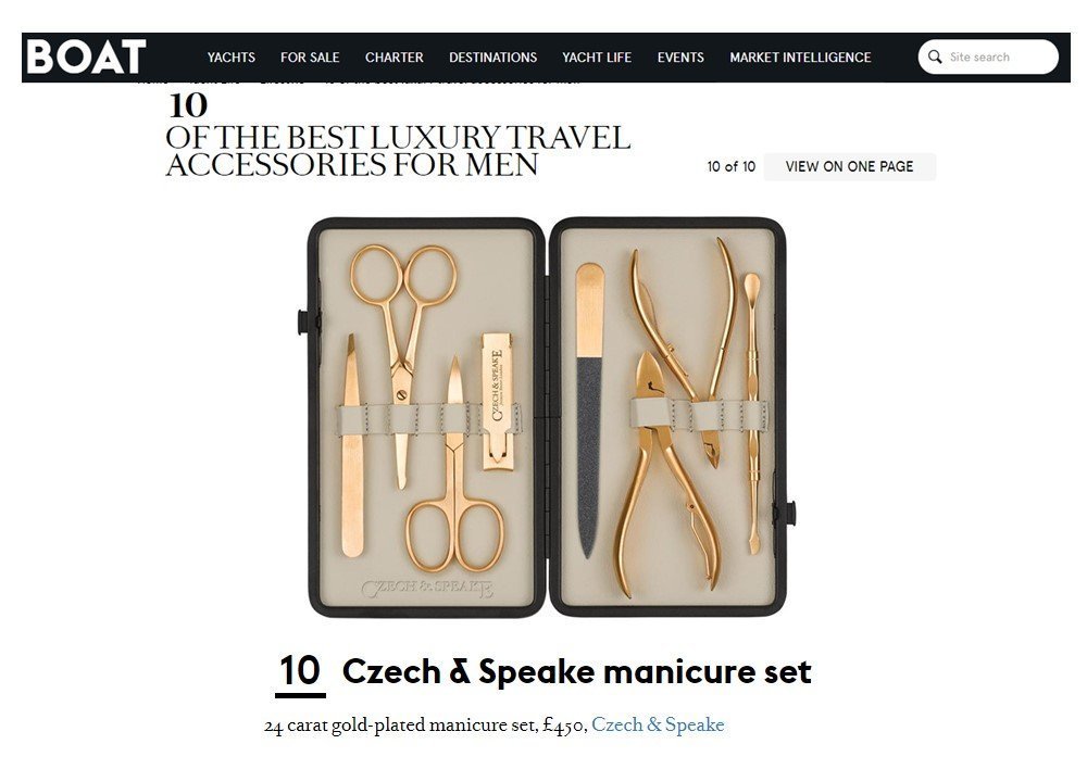 Travel Accessories - Men Luxury Collection