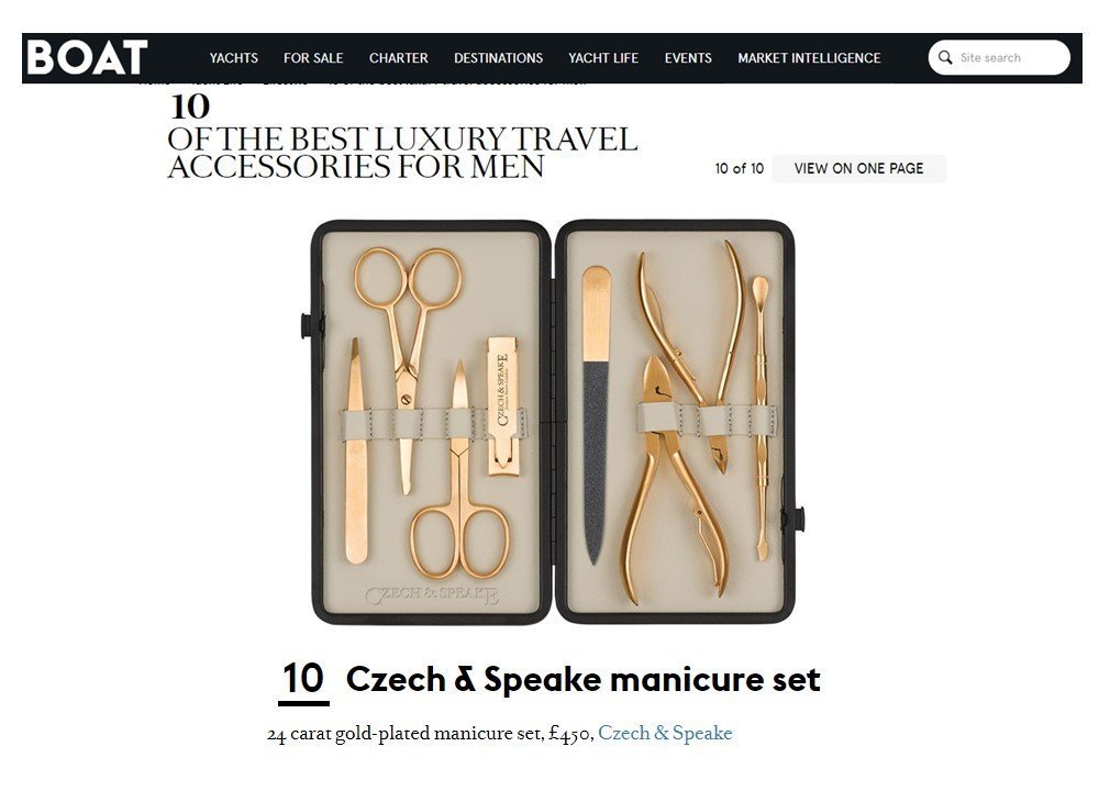 Luxury Travel Accessories