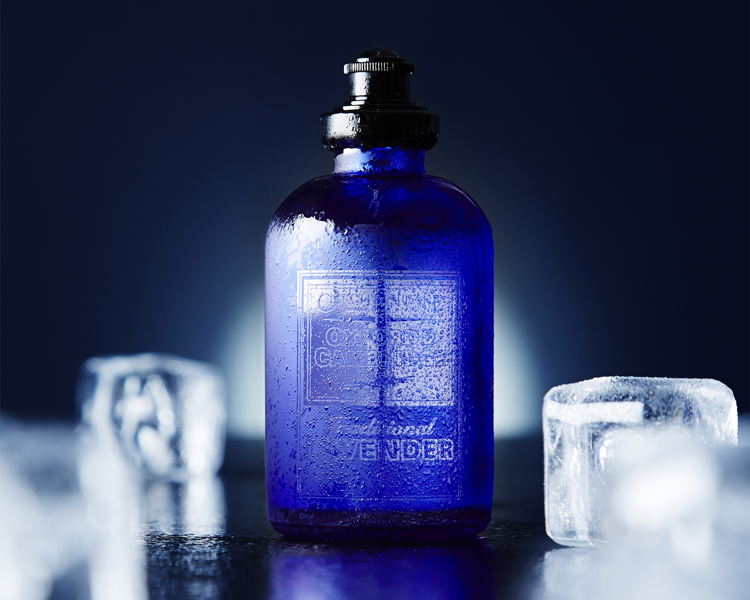 bottle of oxford & cambridge aftershave shaker 50ml