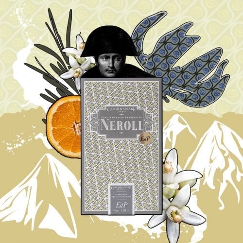 neroli eau de parfum 50ml spray bottle packaging and story behind