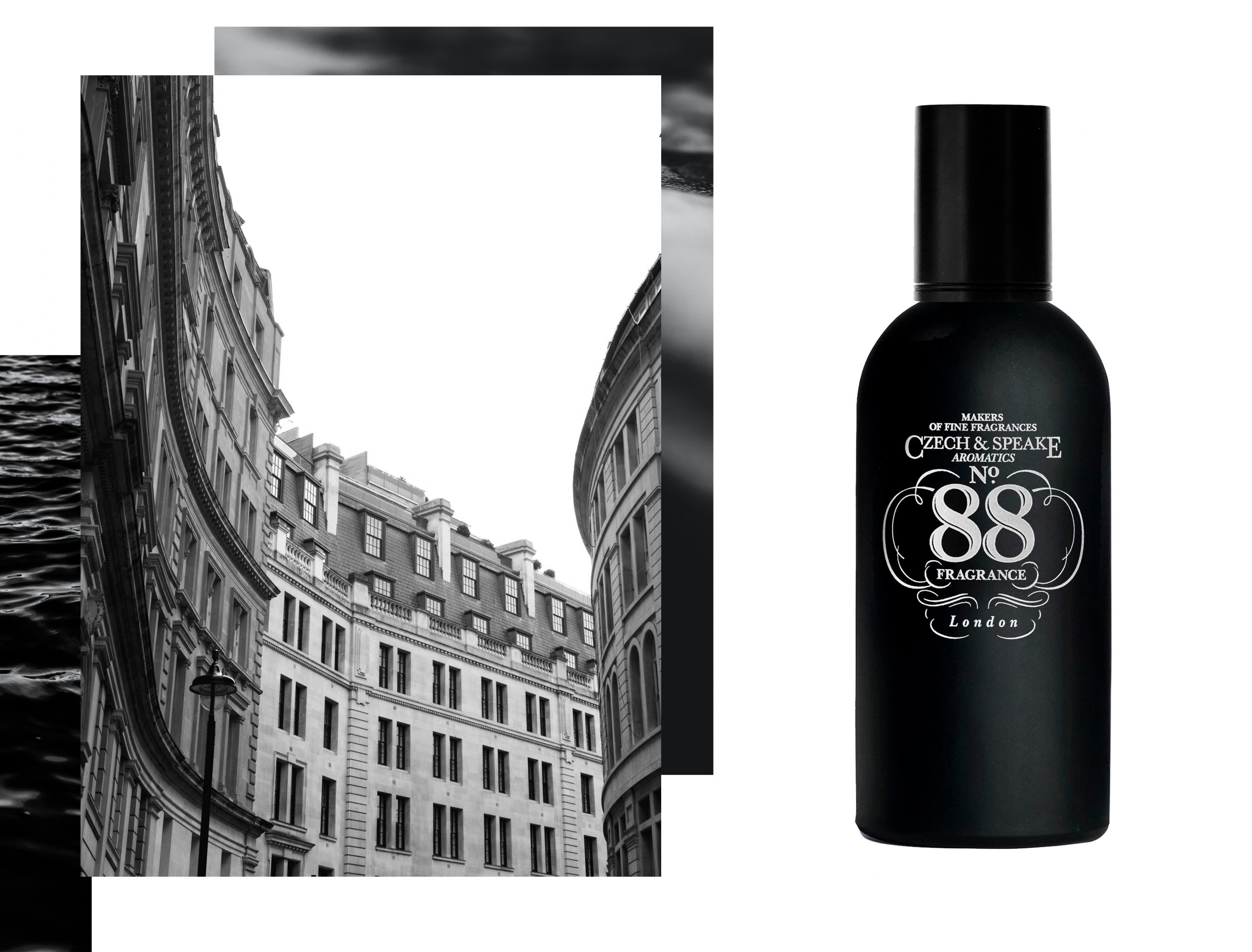 No.88 Eau de Parfum fragrance 100ml black and white london black water