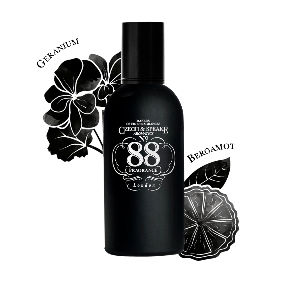 No.88 100ml fragrance with illustration