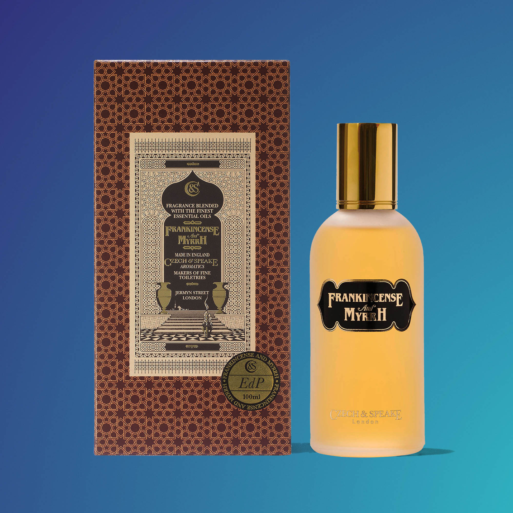 Oriental perfume Czech & Speake Frankincense & Myrrh Cologne 
