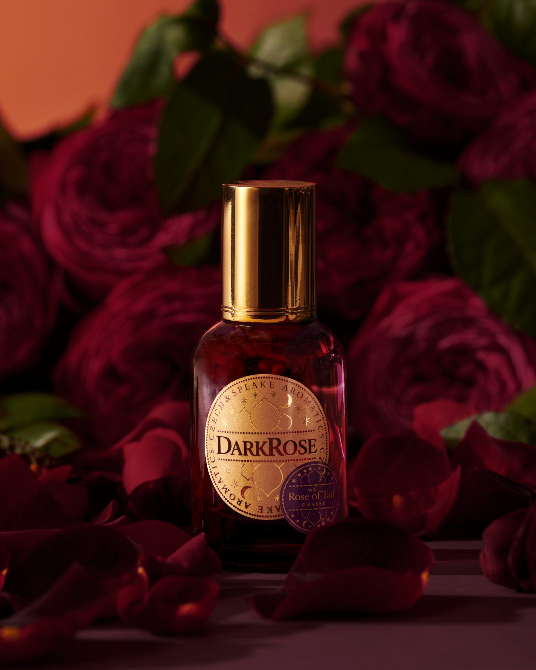 Czech & Speake Dark Rose Eau de Parfum oriental fragrance dark pink roses