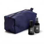 The Merchant Fox x Czech & Speake Luxury Wool Washbag Gift Set