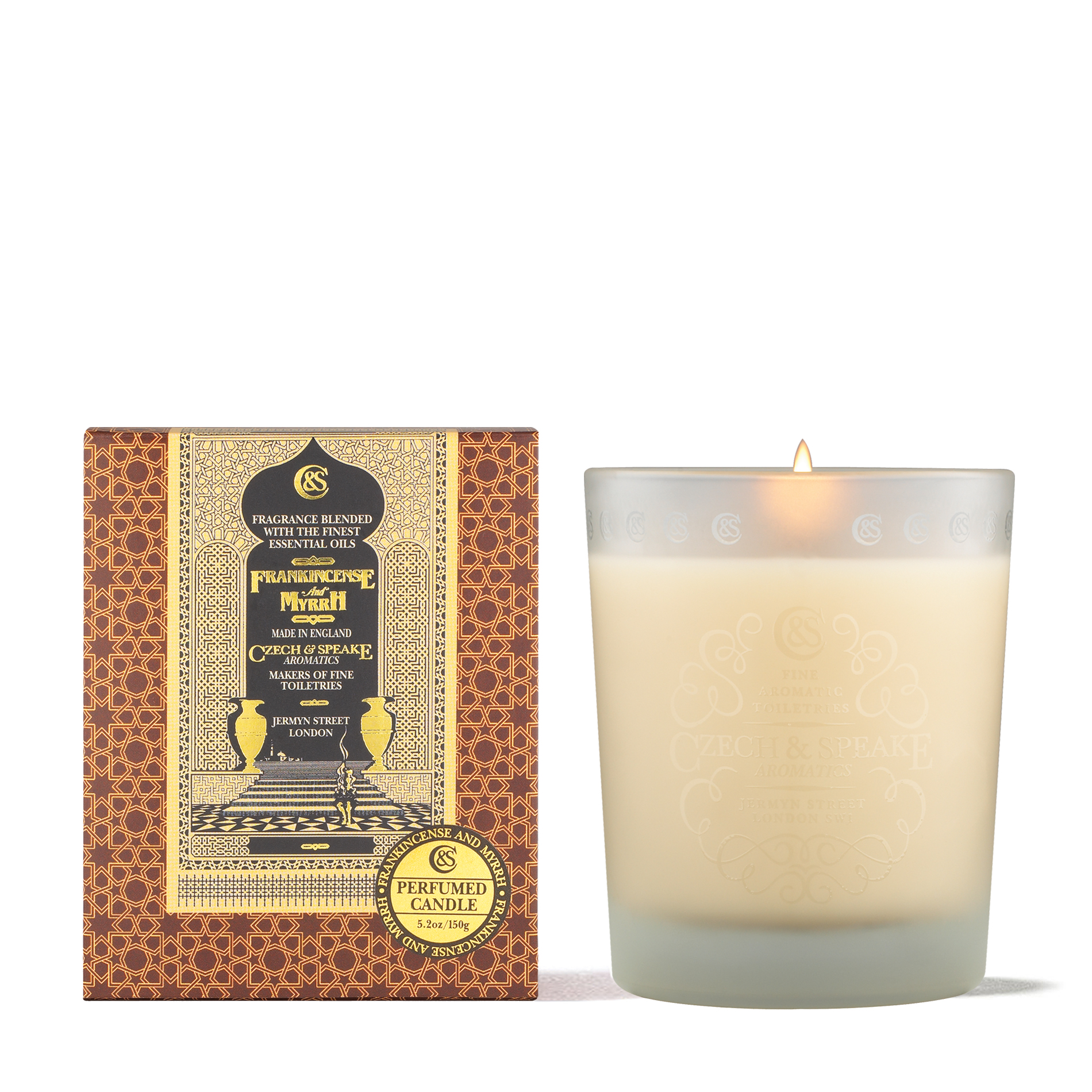 Frankincense & Myrrh Fragrant Candle 150g