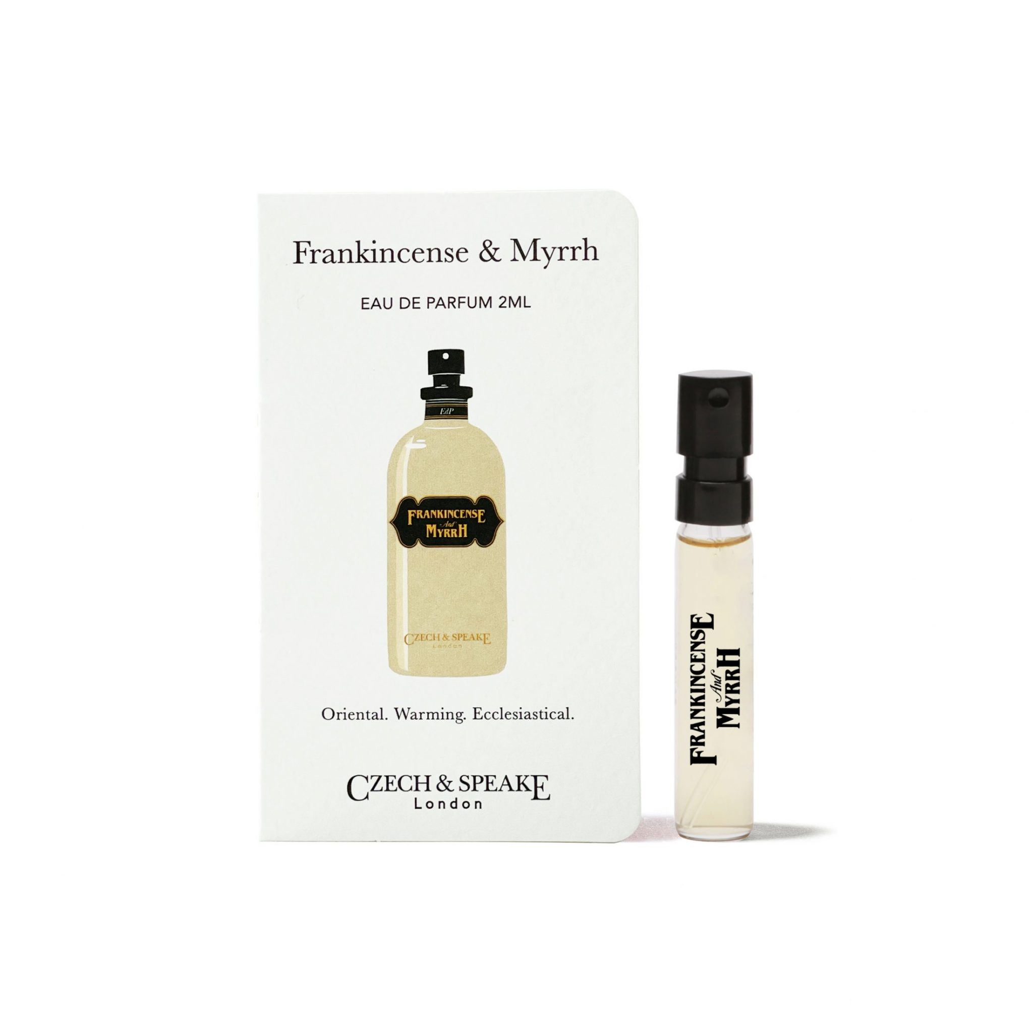 Frankincense & Myrrh Eau de Parfum 2ml Sample - Czech & Speake Fragrance USA